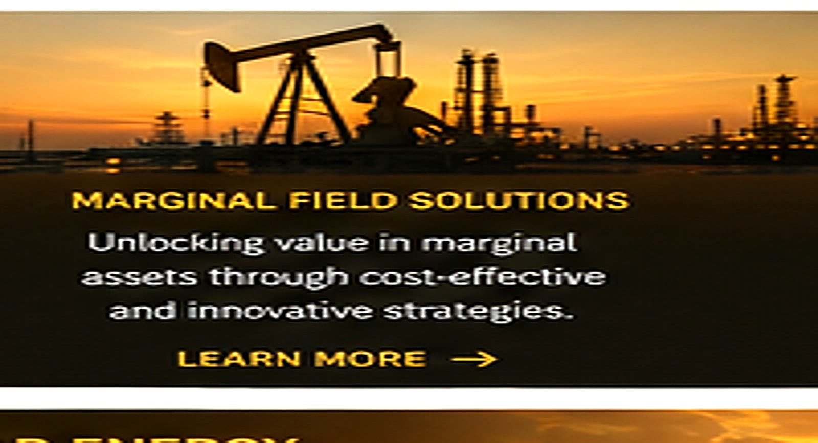 Field development and production facilities